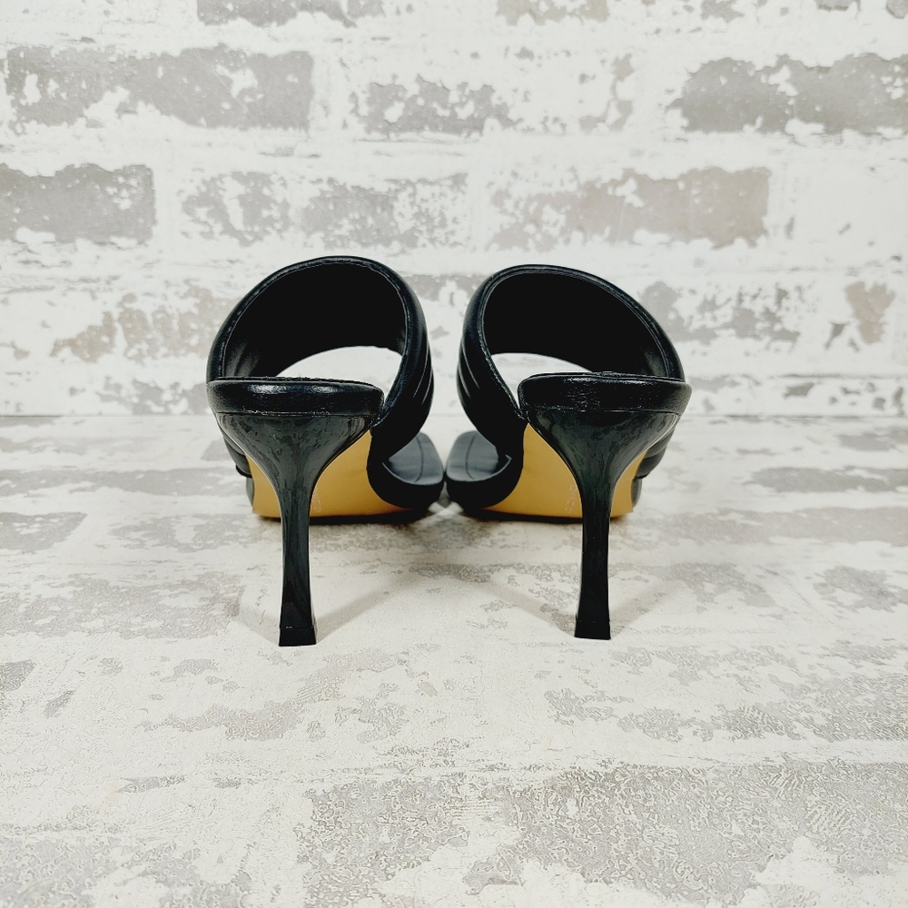 New French Connection Valerie Black Dress Sandals T395 - Picture 5 of 11